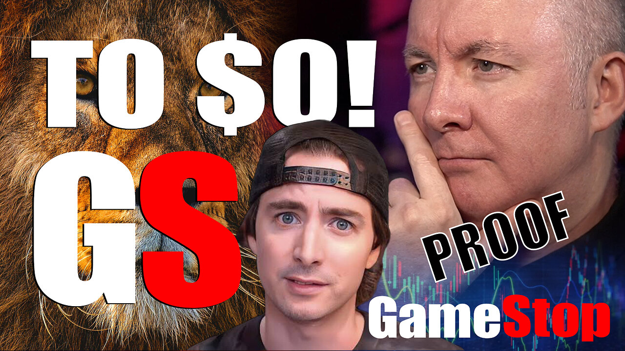 GME Stock Gamestop TO ZERO PROOF! Roaring Kitty 0 Martyn Lucas Investor 1