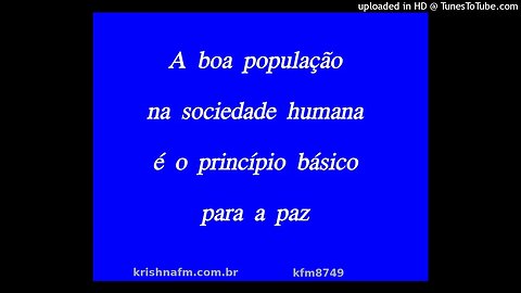 A boa população na sociedade humana é o princípio básico para a paz kfm8749