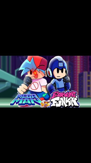 MEGA Man no Friday Night Funkin | vs Megaman #shorts