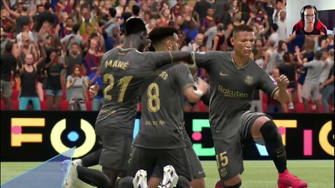 FIFA 21 O INÍCIO MODO CARREIRA #123 MAIS UM JOGO PARA A CHAMPIONS E OUTRO PARA A LA LIGA