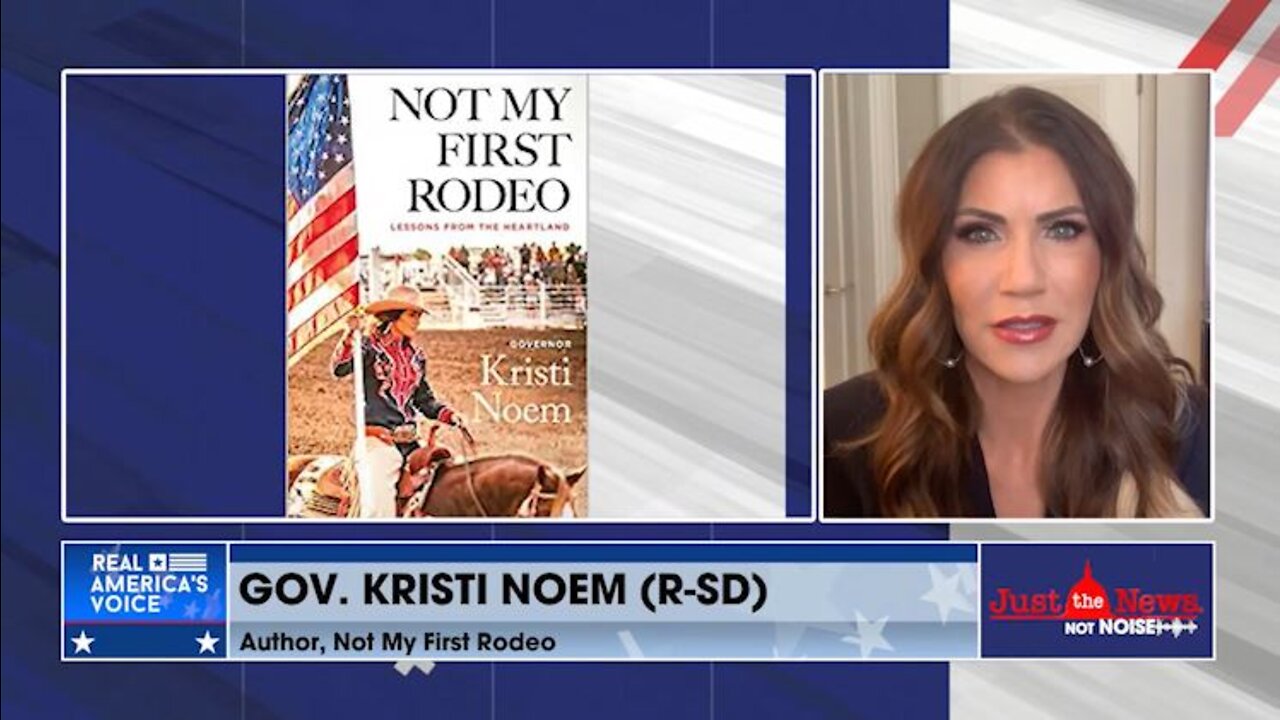 Governor Kristi Noem on her new book, "Not My First Rodeo: Lessons From The Heartland"