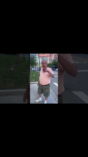 Angry man guarantees Trump will be in jail before 2024 (full video on my channel)