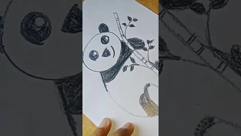 panda drawing