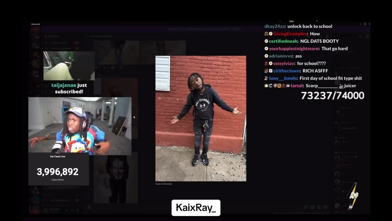 Kai reacts to back to school fit
