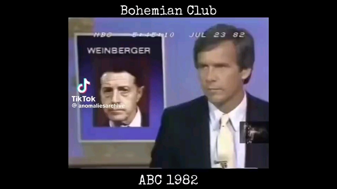 The Bohemian Club aka The Bohemian Grove in California - ABC broadcast from 1982