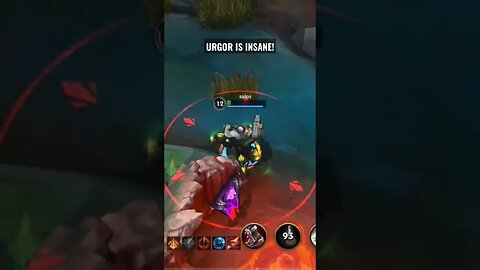 #urgot IS CRAAAAZY! #wildrift #shorts #algorithm #lol #youtube