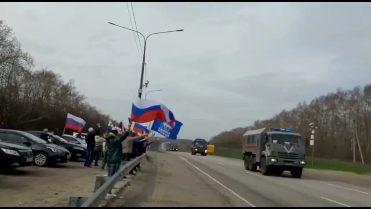 How The People Of Voronezh Greet Our Military Who Took Part In The Special Operation In Ukraine!