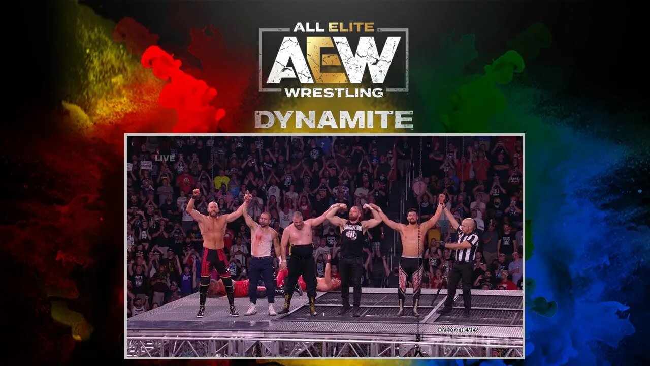 BLOOD & GUTS, CHRISTIAN Reveals Evil LUCHASAURUS, DANHAUSEN Teams With FTR : AEW DYNAMITE 6/29/22