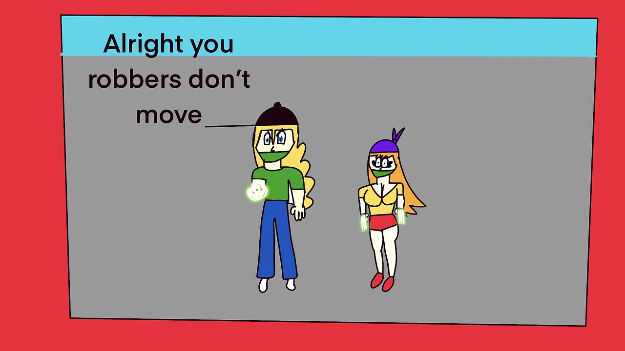 Umar and Daphne foil bank heist