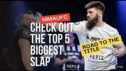 The Top 5 Biggest Slap - Power Slap