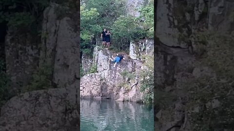 Did Someone Push Her 😂 #shortsvideo #shortsfeed #jamaica #nature #youtubeshorts #shortviral #travel