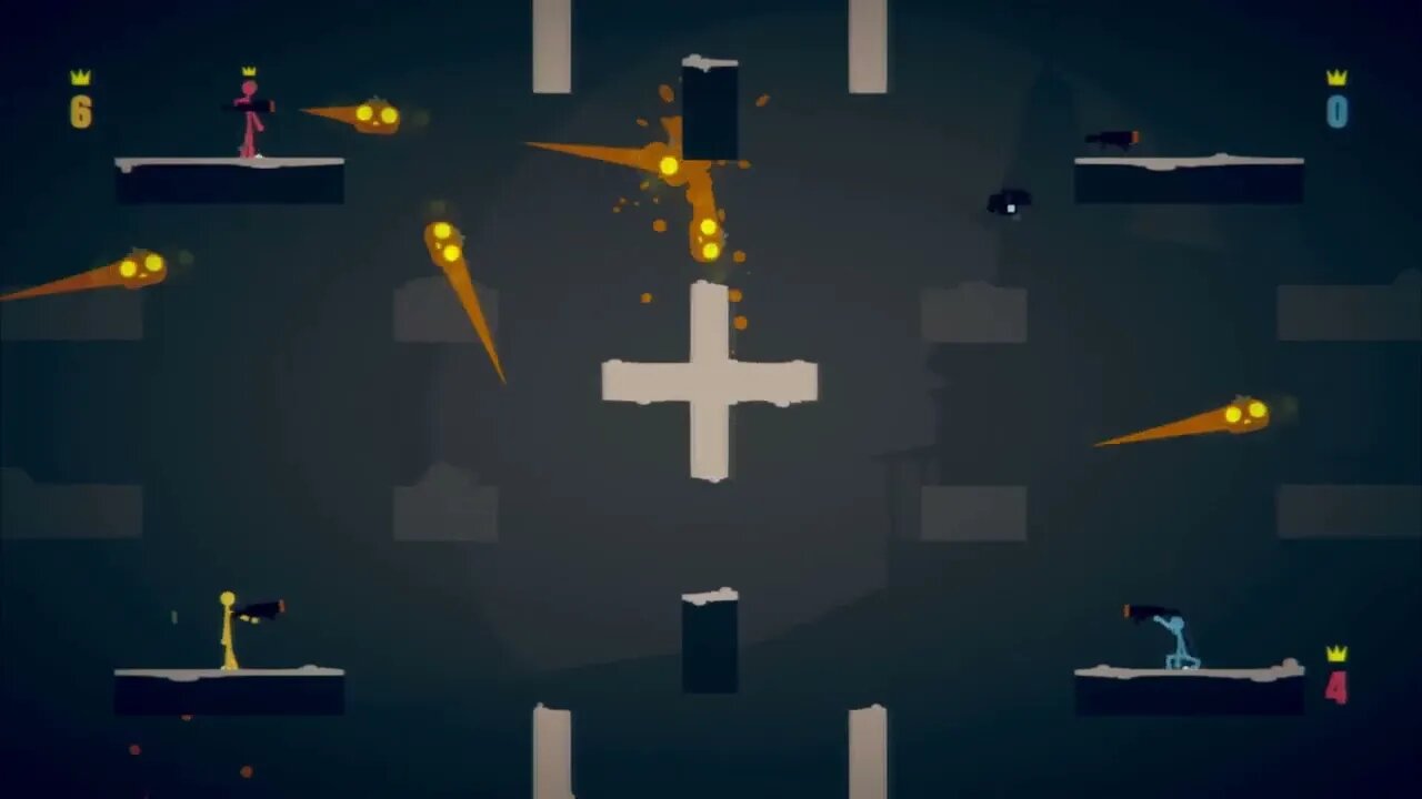 Stick Fight the Game - Local Multiplayer [Gameplay #4]