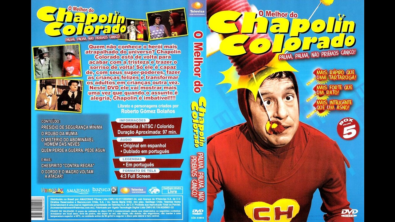 O Melhor do Chapolin Colorado, Volume 5 (DVD)