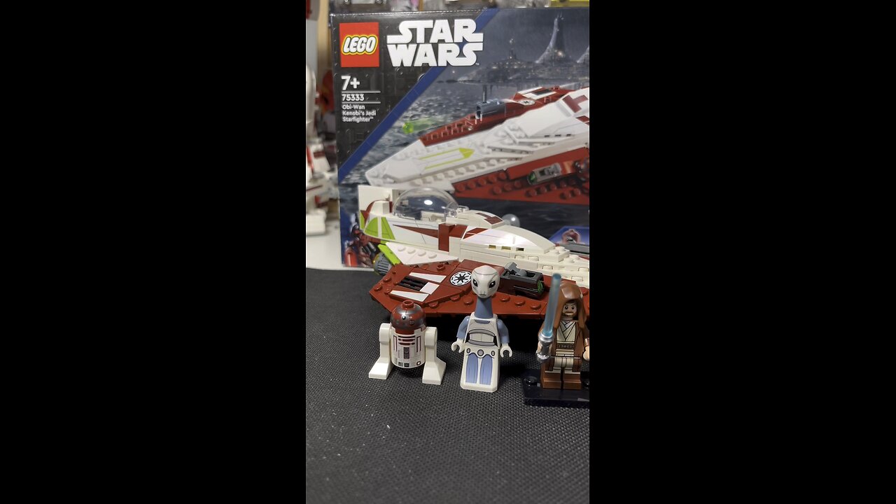 Lego Star Wars Obi-Wan StartFighter!