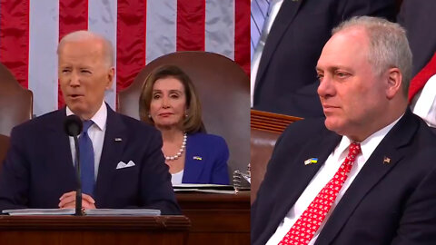 Steve Scalise Tries Not to Laugh When Biden Makes this Outrageous Statement