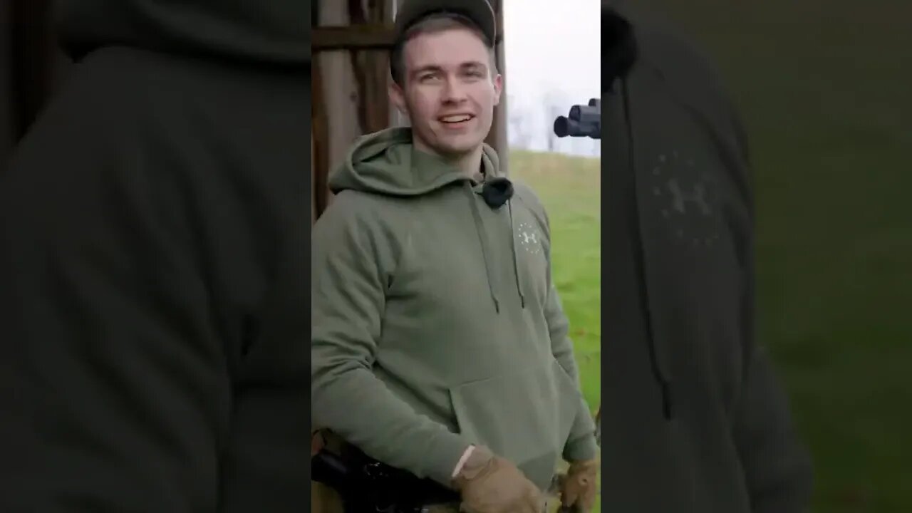 Using a Riot Shield to Hide From A Thermal.