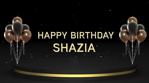 Wish you a very Happy Birthday Shazia