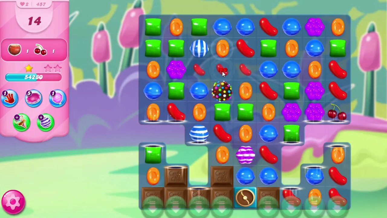 Candy Crush Saga Level 457