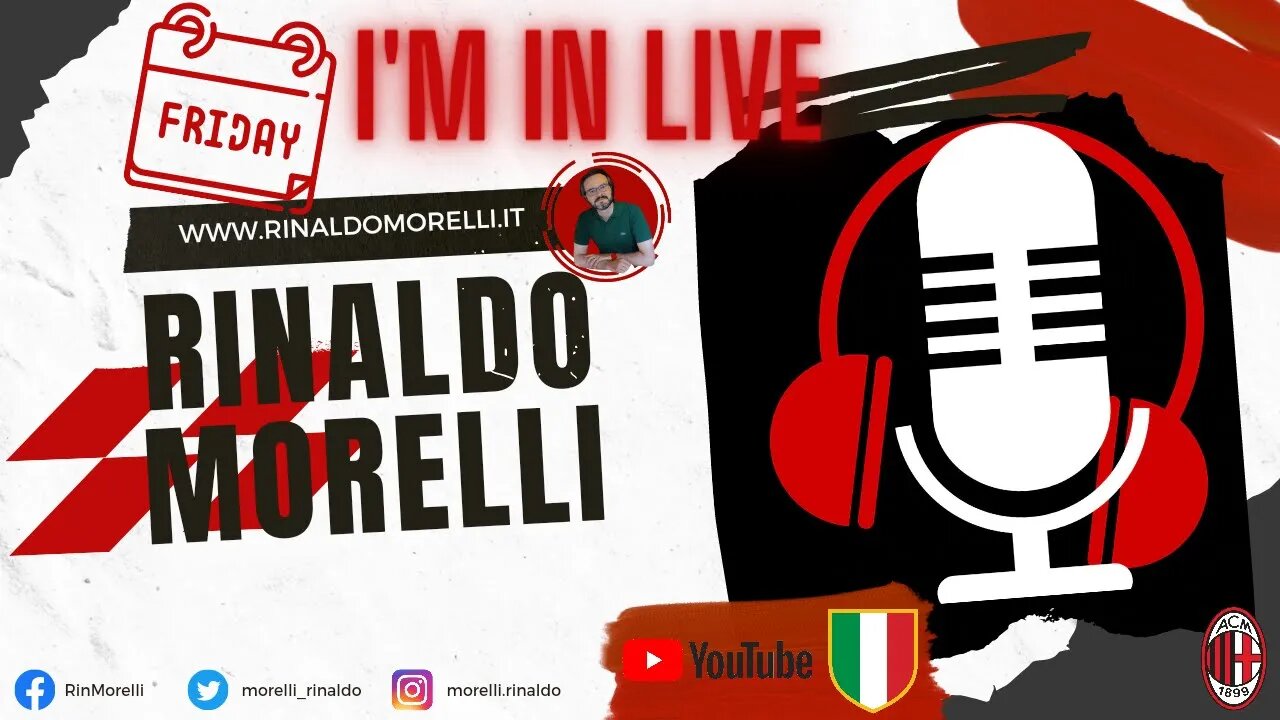 Milan tra mercato e Bergamo - Friday I'm In Live ep.21 | 19.08.2022