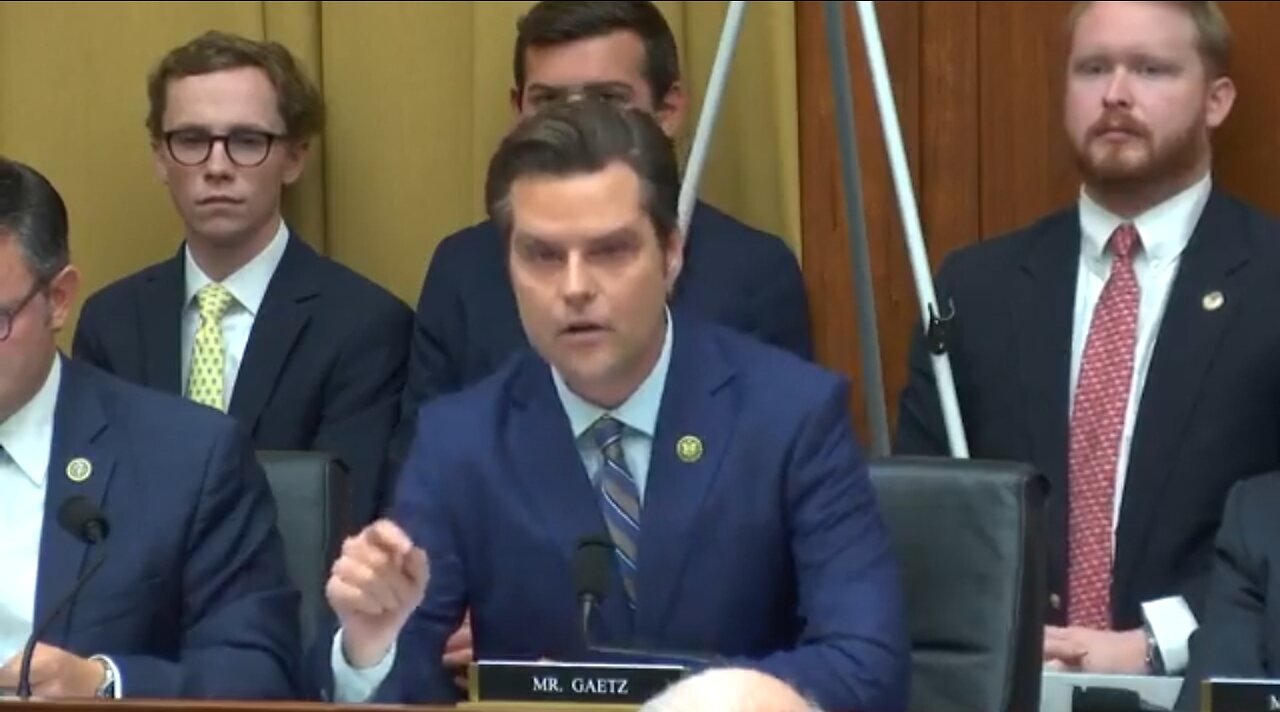 Rep Matt Gaetz Grills DHS Secretary On Illegals Released Into The U.S