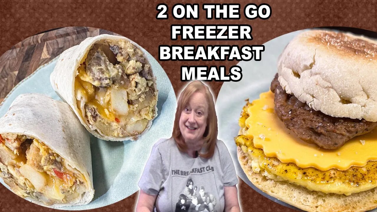 2 Freezer Friendly BREAKFAST ON THE GO RECIPES Perfect for Back to School