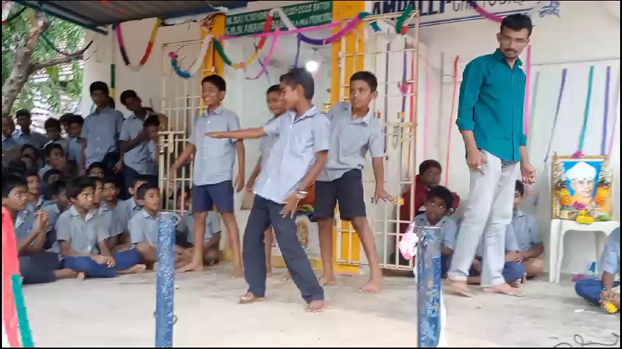 My son Dance Performance in school