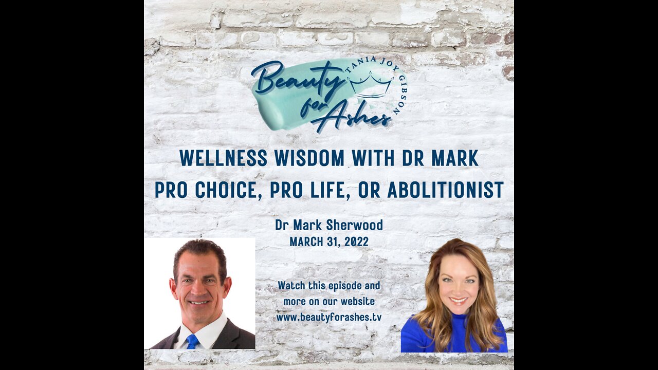 Wellness Wisdom with Dr Mark Sherwood: Pro Choice, Pro Life, Or Abolitionist