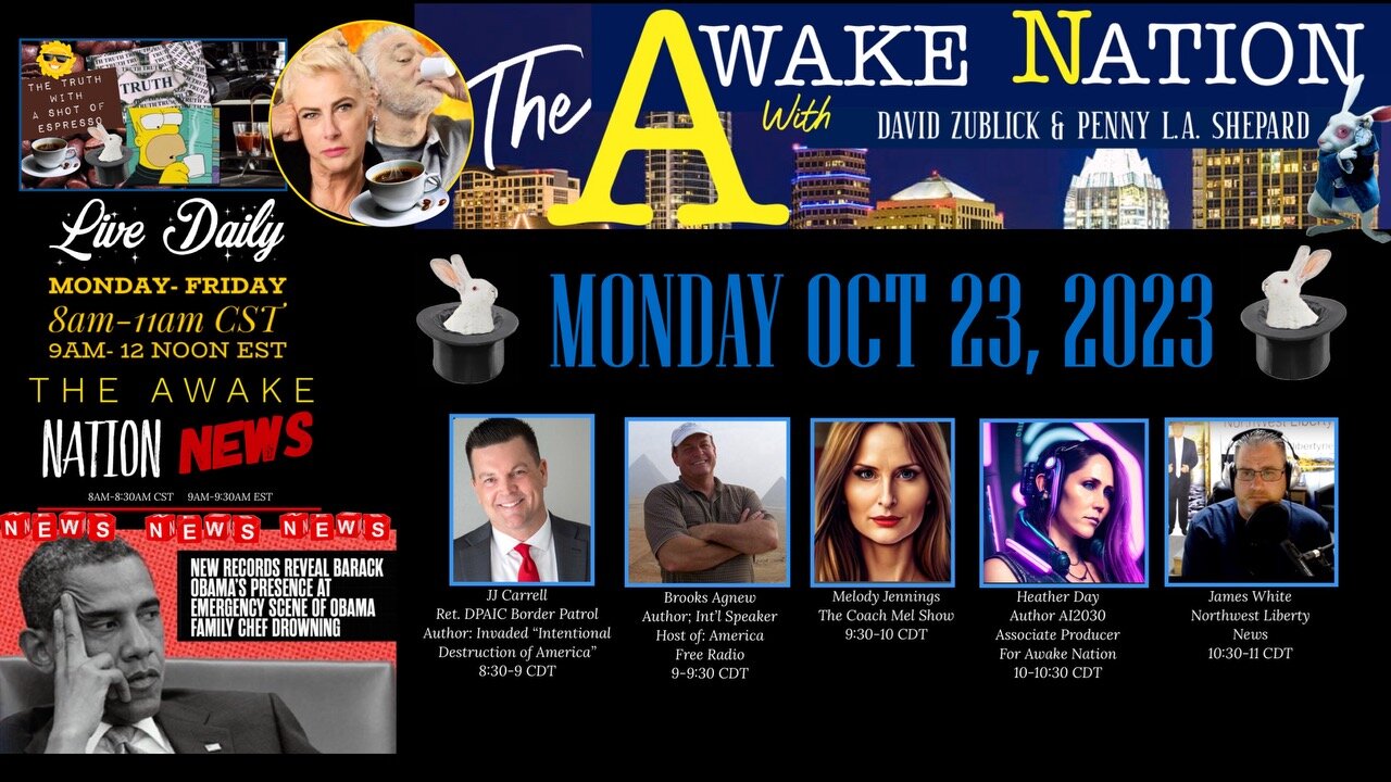 The Awake Nation 10.23.2023 Scientists Developing mRNA Tech That Can Bring Corpses Back From the Dead!