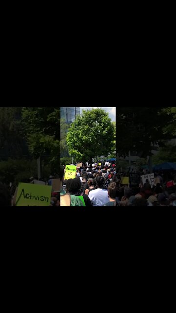 Sheila Jackson Lee @ George Floyd protest Houston Tx 6/2/20
