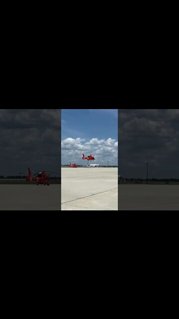 MH-65 Dolphin USCG at work