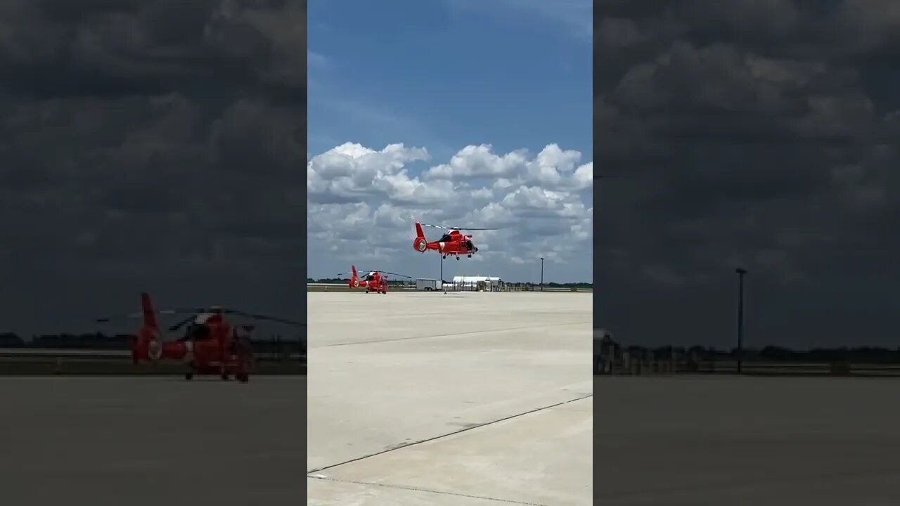 MH-65 Dolphin USCG at work