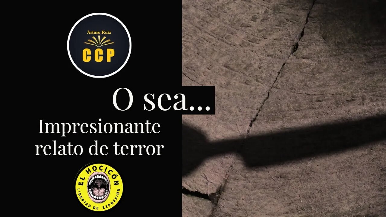 O sea; impresionante relato de "terror"