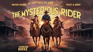 THE MYSTERIOUS RIDER (1942) Buster Crabbe, Al St. John & Caroline Burke | B&W