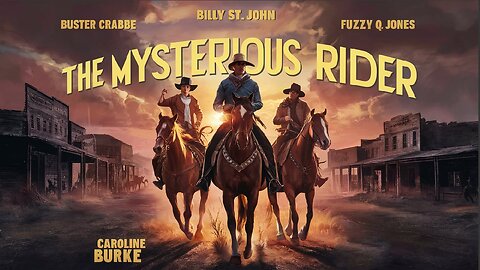 THE MYSTERIOUS RIDER (1942) Buster Crabbe, Al St. John & Caroline Burke | B&W