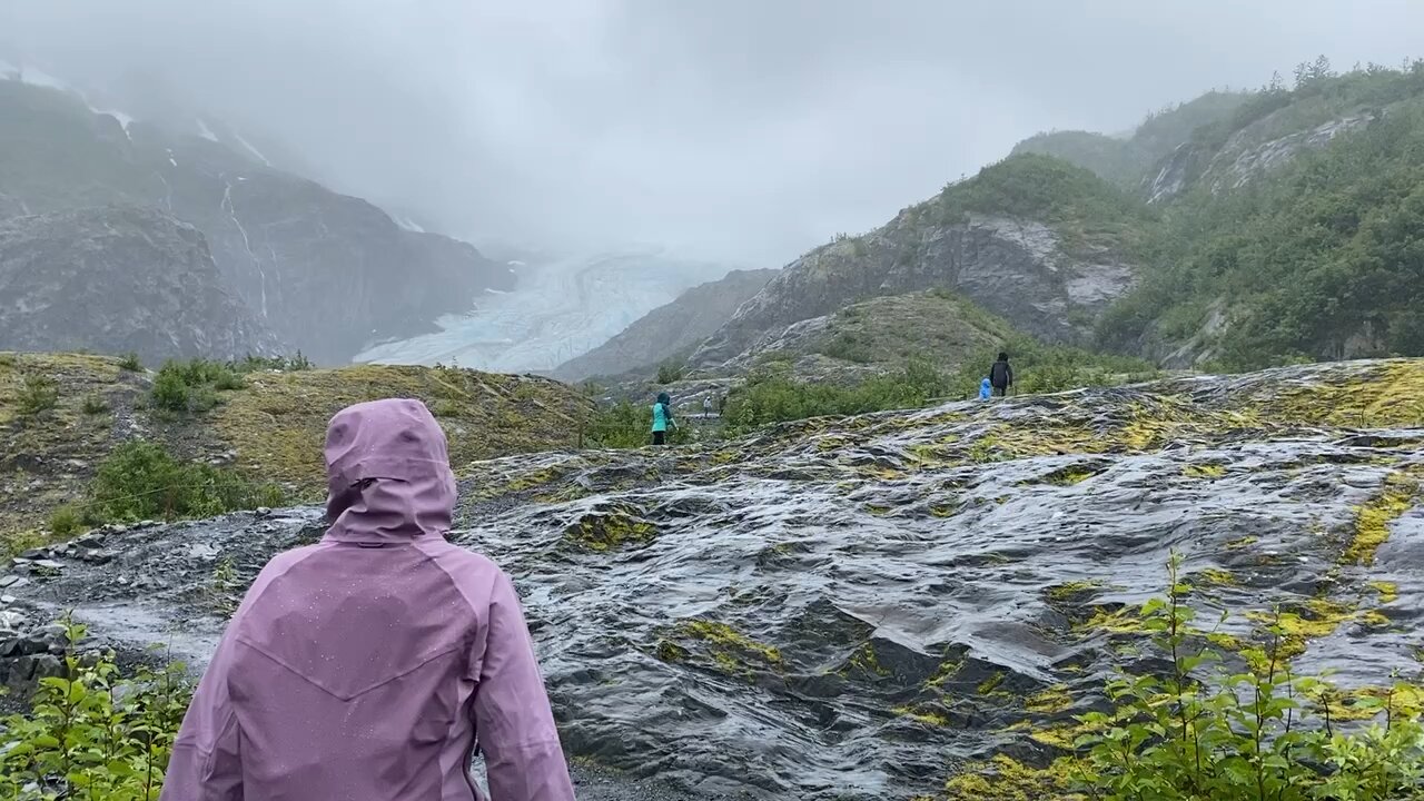 Exit Glacier hike. Alaska