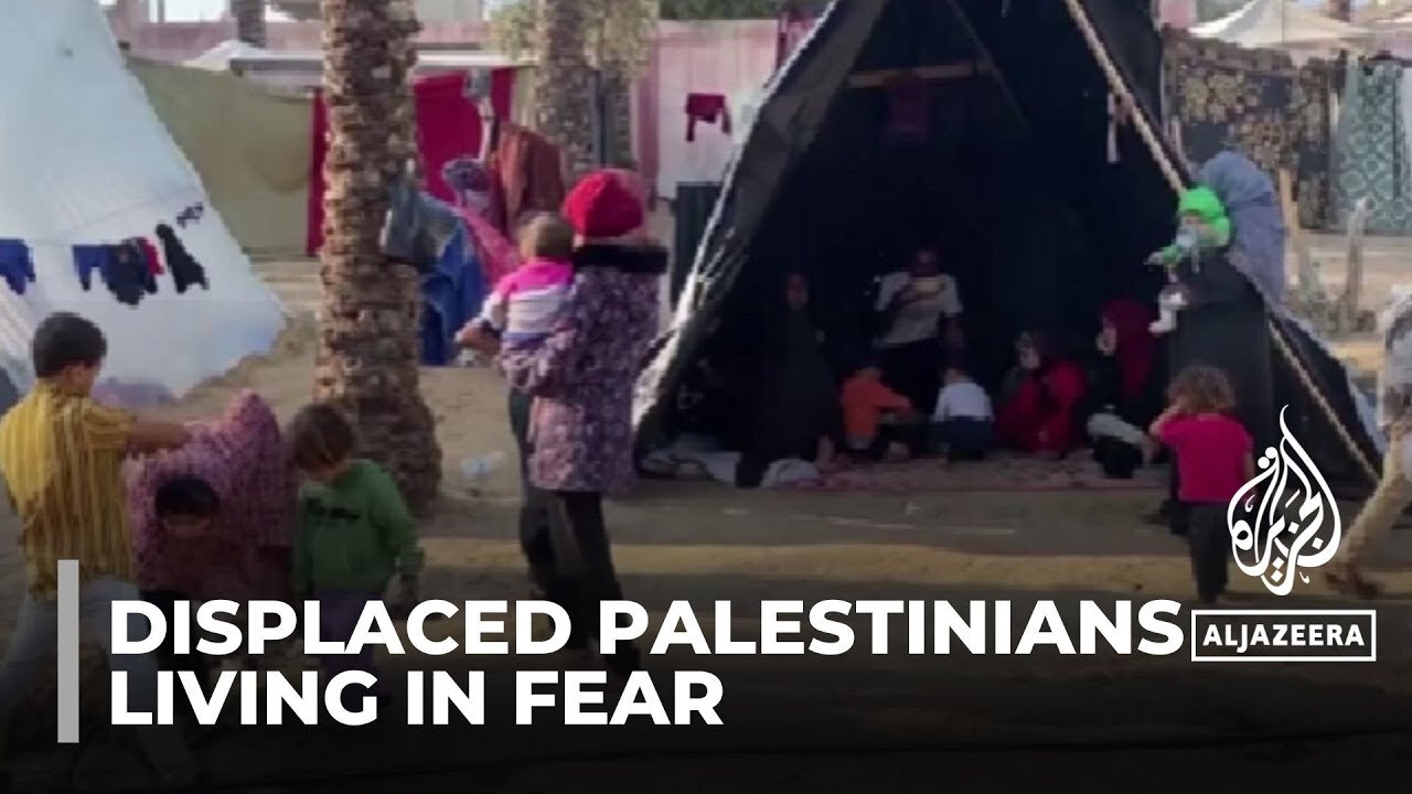 Displaced Palestinians living in fear: families in Gaza forced back onto the streets