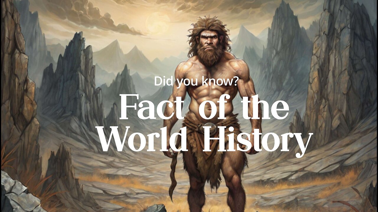 Did You Know? Unbelievable Facts About World History