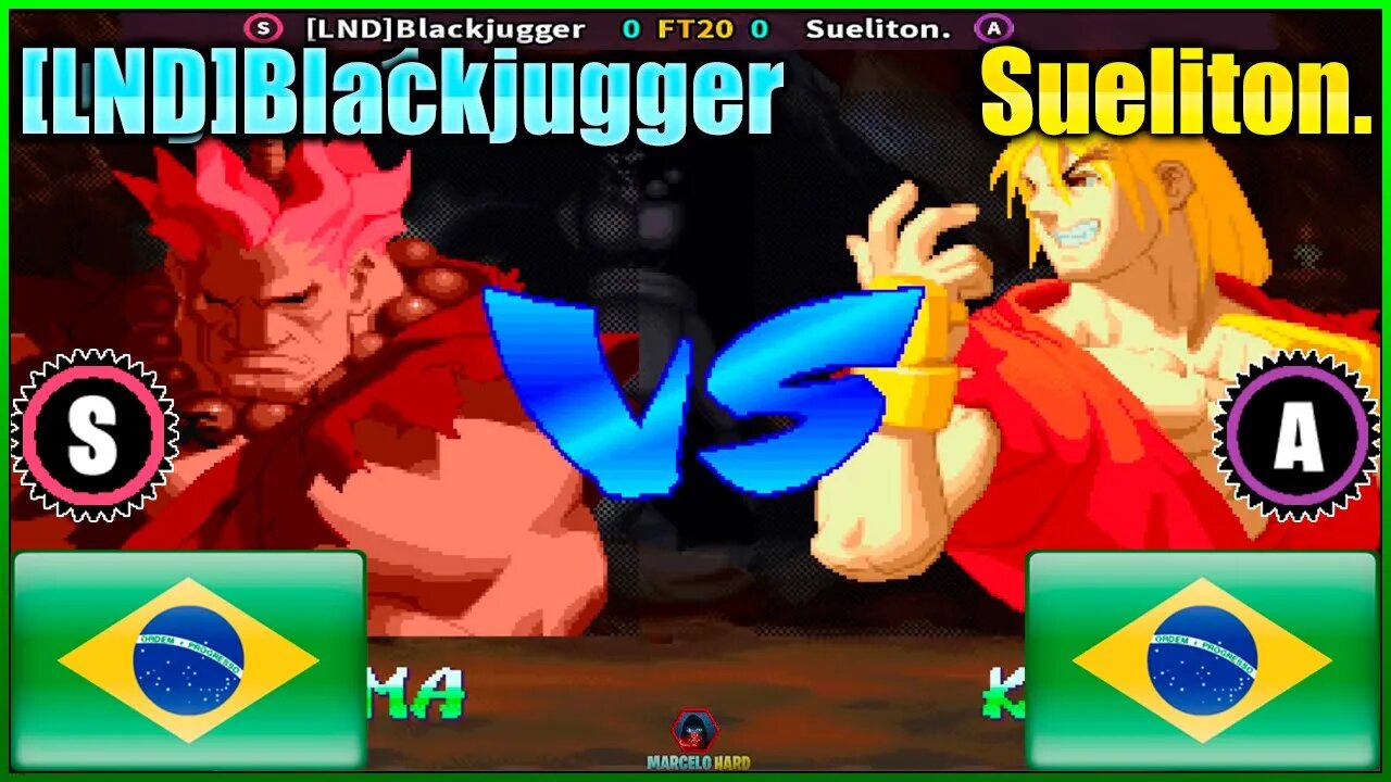 Street Fighter Alpha 2 ([LND]Blackjugger Vs. Sueliton.) [Brazil Vs. Brazil]