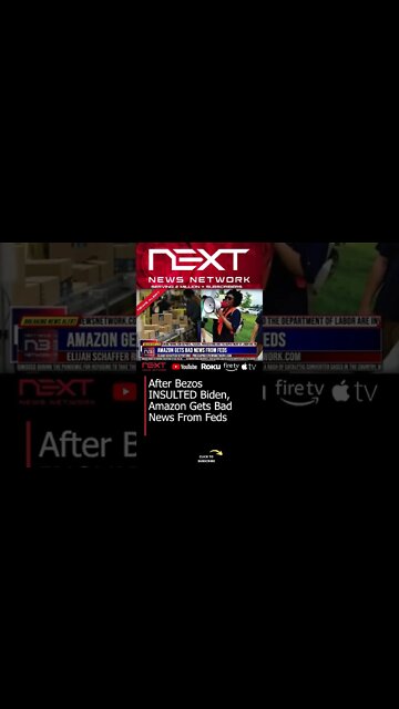 After Bezos INSULTED Biden, Amazon Gets Bad News From Feds #shorts