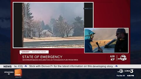 Residents describe wildfire evacuation from Superior