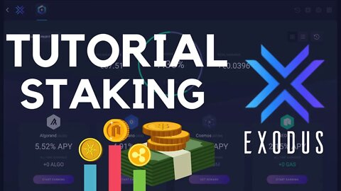 💥 TUTORIAL: Cómo hacer STAKING con EXODUS WALLET | INGRESOS PASIVOS con criptomonedas 2021