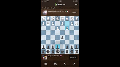 INTERMEDIATE BULLET CHESS GAMEPLAY - one large blunder gave the other the win!!!