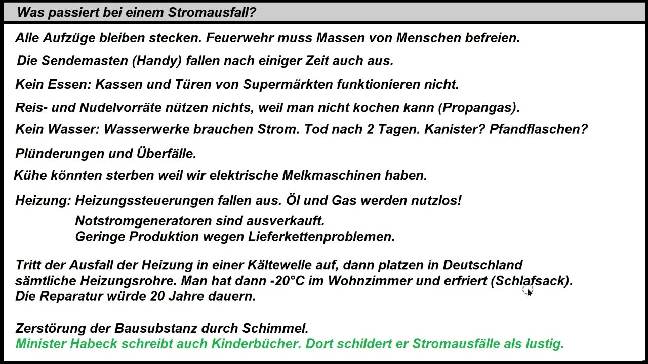 Stromausfall - Was passiert dann?