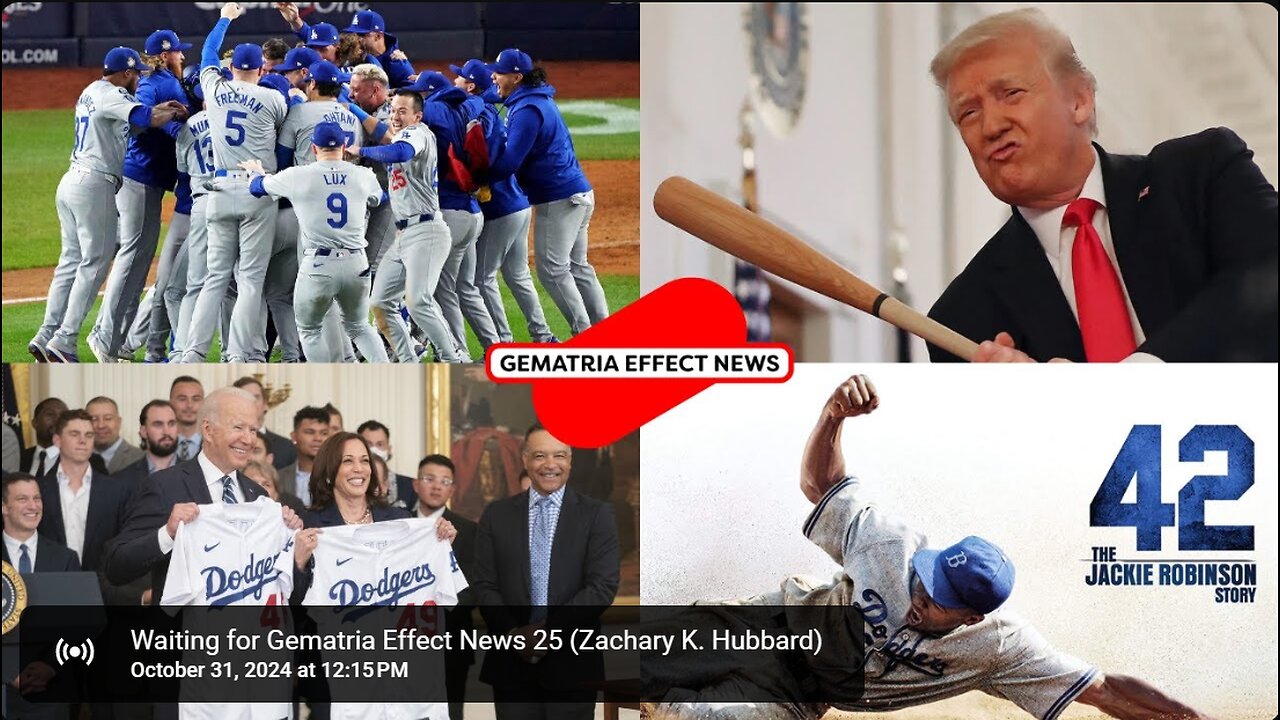 CALLED IT | DODGERS OVER YANKEES IN WORLD SERIES + predetermined sports & elections (2024 version)