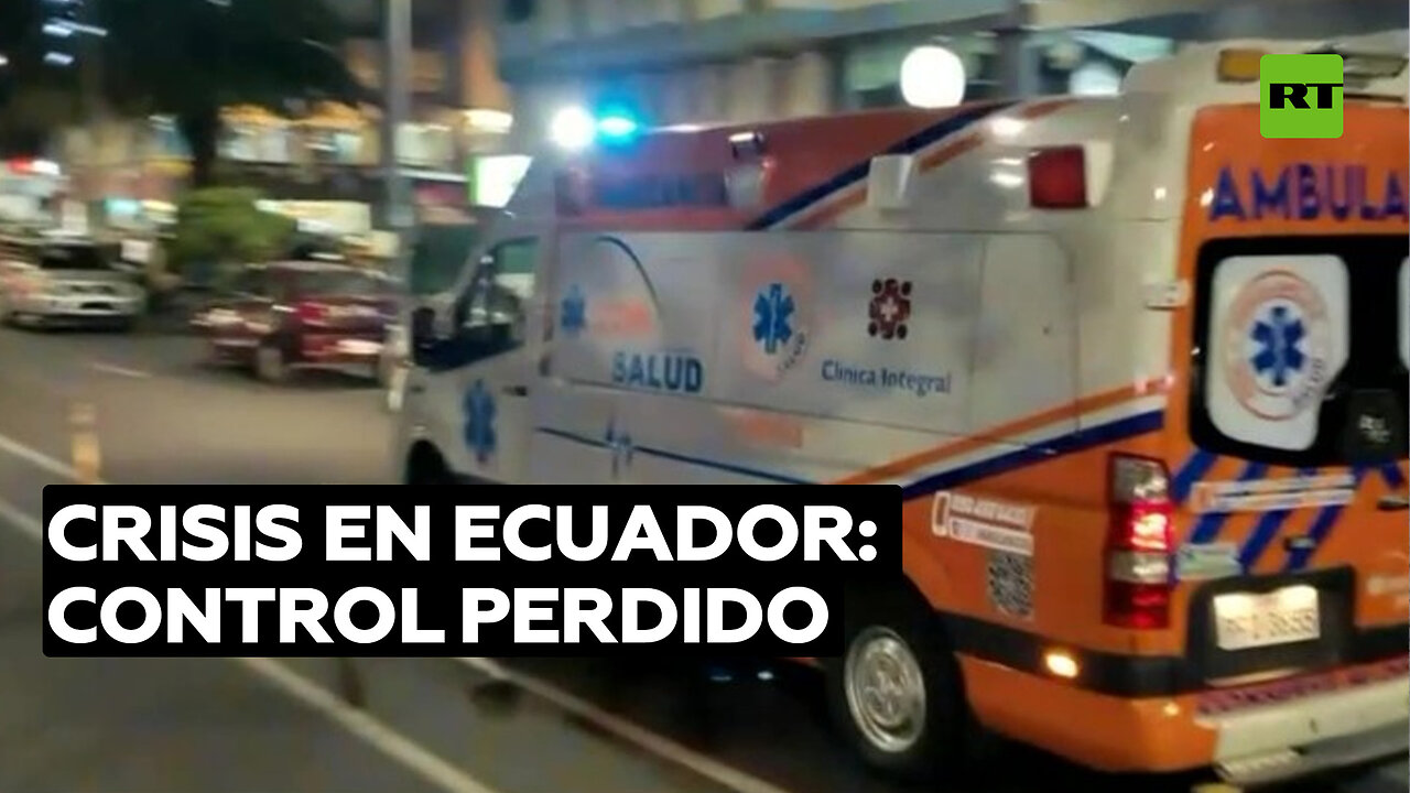 Crisis en Ecuador por la pérdida de control ante el crimen