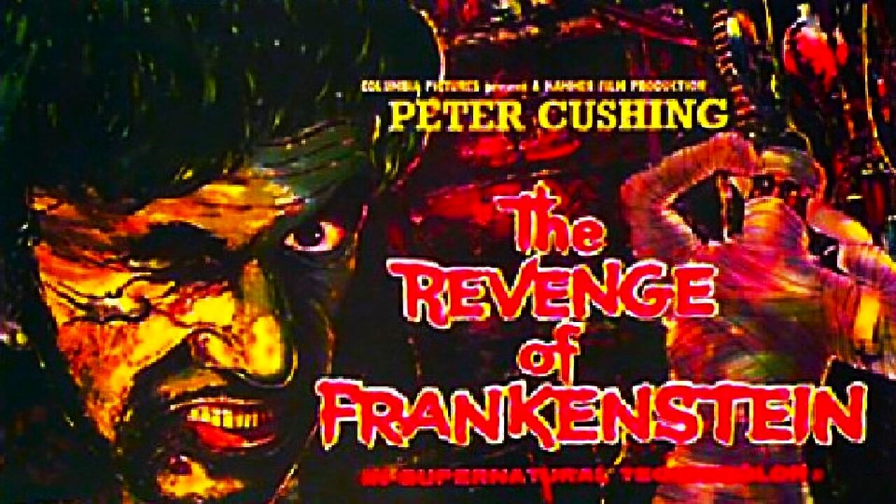 THE REVENGE OF FRANKENSTEIN 1958 Hammer's Second in Series is Chilling Sequel FULL MOVIE HD & W/S