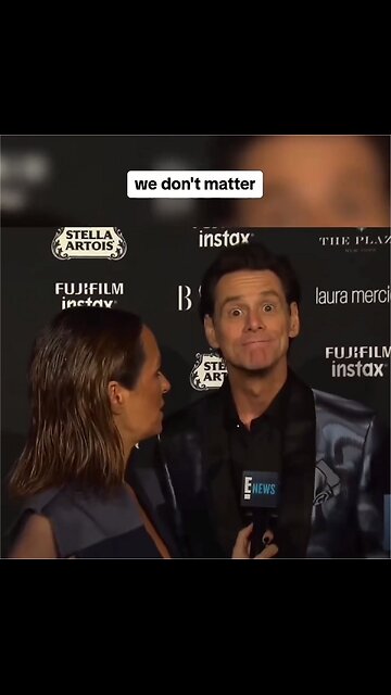 😳😳😳 Listen very carefully to what Jim Carey has to say.