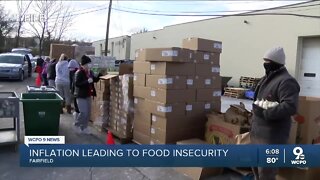 Inflation creating increased demand on food pantries