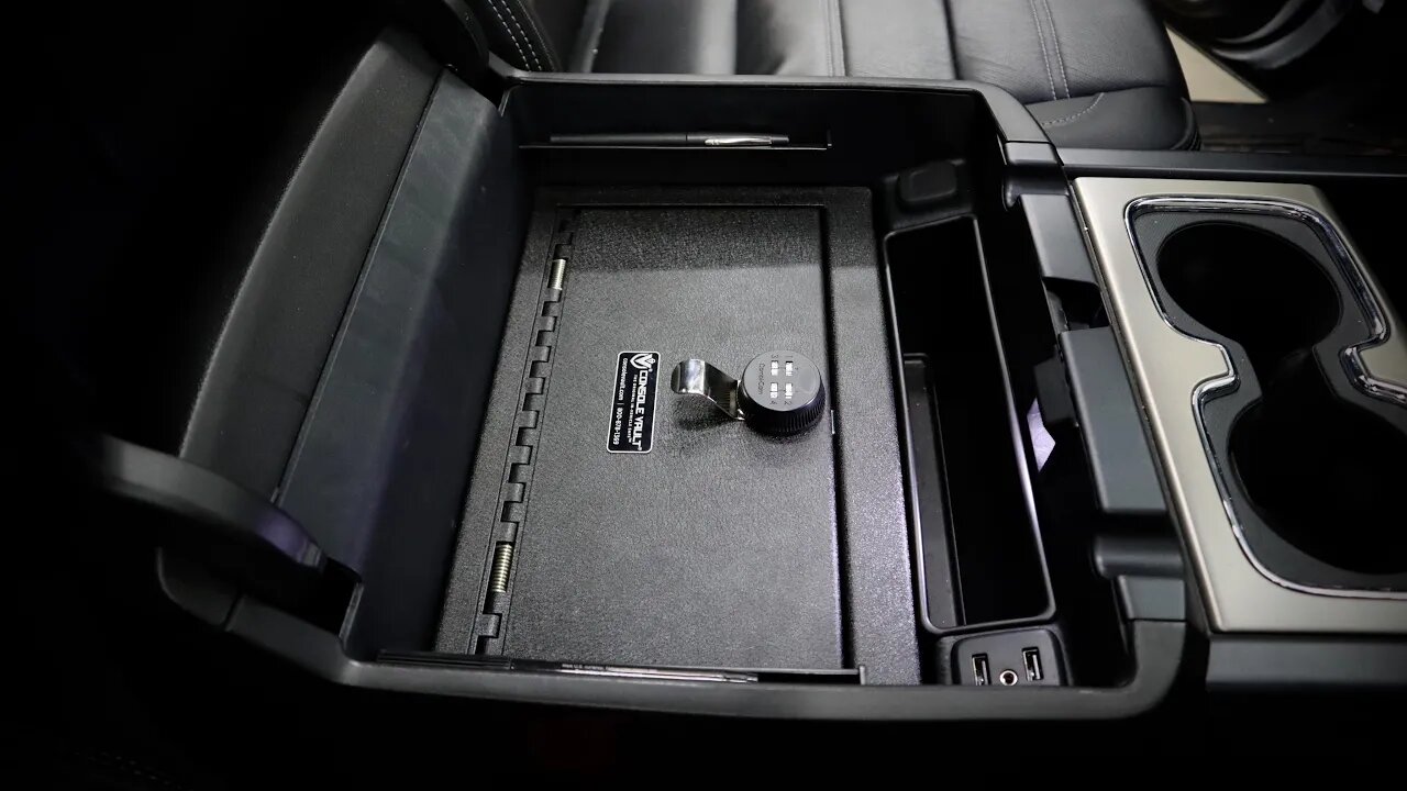 Installing a Console Vault in my 2019 GMC Sierra Denali HD