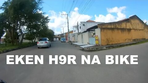 Dando um Rolé na Minha Cidade e Testando Minha Action Cam Eken H9R na Bike